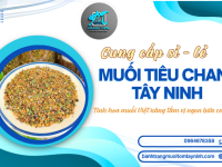 Mua muối tiêu chanh Tây Ninh ngon ở đâu chuẩn vị, giá tốt nhất ? 