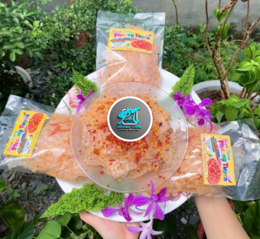 Bánh tráng tỏi bò chua cay 