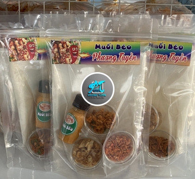 Bánh tráng phơi sương muối béo 