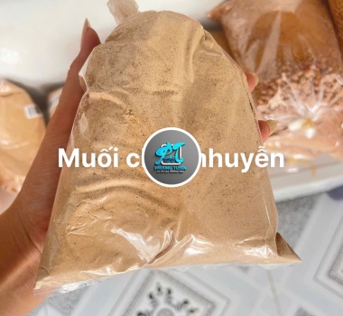 muối chay nhuyễn