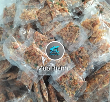 Muối hành giòn