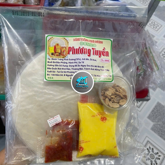 Bánh tráng phơi sương (combo)