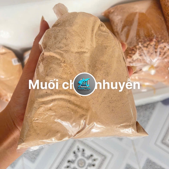 muối chay nhuyễn