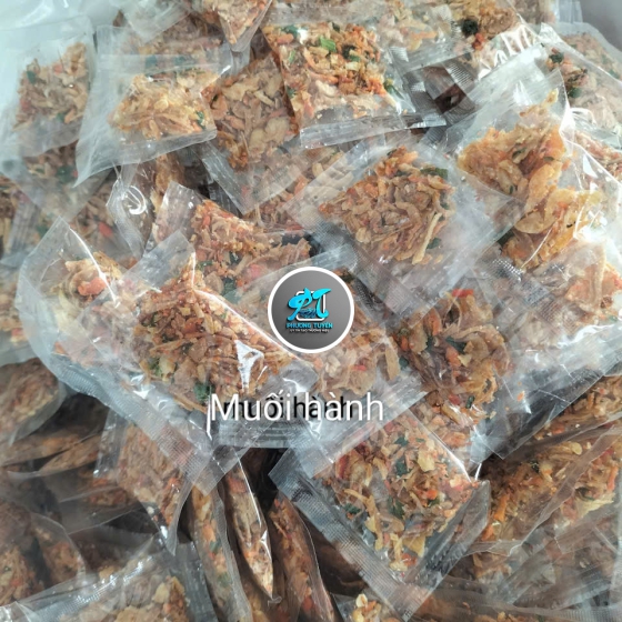 Muối hành giòn